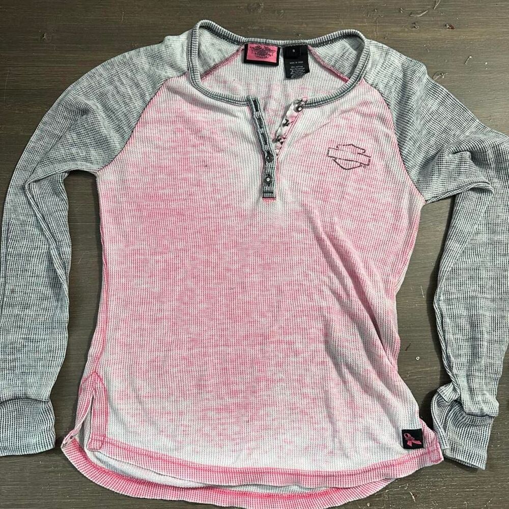 Harley-davidson Women's Pink Shirt